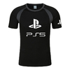 PlayStation-2021-Polo-court-pour-hommes-chemises-Harajuku-classiques-solides-d-contract-es-en-coton-confortables