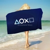 Serviette-de-plage-Playstation-motif-dessin-anim-3d-d-licat-couverture-de-bain-en-microfibre-pour