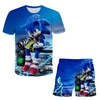 T-shirt-et-short-Sonic-pour-gar-ons-tenue-de-Sport-pour-enfants-de-4-14
