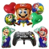 8-pi-ces-dessin-anim-Mario-Luigi-Bros-feuille-ballons-ensemble-b-b-douche-enfants-f