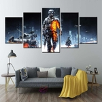 Battlefield-3-affiches-de-peinture-sur-toile-d-art-mural-pour-d-cor-de-maison-affiches