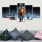 Battlefield-3-affiches-de-peinture-sur-toile-d-art-mural-pour-d-cor-de-maison-affiches