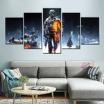 Battlefield-3-affiches-de-peinture-sur-toile-d-art-mural-pour-d-cor-de-maison-affiches