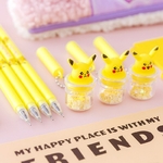 Stylo-Pokemon-Pikachu-la-d-rive-stylo-Gel-0-5mm-mignon-tudiant-Test-criture-papeterie