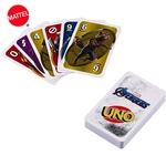 Mattel-soci-t-de-divertissement-Uno-The-Avengers-jeux-Uno-cartes-de-Poker-amusantes-bo-te