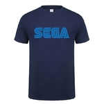 T-shirt-manches-courtes-pour-homme-estival-et-d-contract-en-coton-avec-Logo-Sega-LH