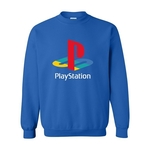 Sweat-capuche-avec-Logo-PlayStation-pour-hommes-avec-Console-de-jeu-PS4-la-maison-TV-Machine