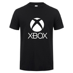 T-shirt-manches-courtes-pour-homme-estival-en-coton-avec-Logo-Xbox-jeu-vid-o-LH
