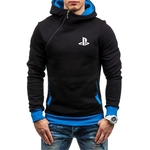 Sweat-shirt-capuche-avec-fermeture-clair-et-col-pour-homme-impression-PlayStation-printemps-2021