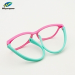 Lunettes-rondes-Anti-lumi-re-bleue-pour-enfants-gar-ons-et-filles-cadre-optique-d-ordinateur