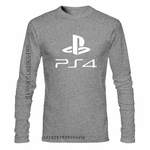 PS4-PLAYSTION-4-T-Shirt-Logo-Gaming-pr-sent-amusant-Cool-qualit-Tee-Tops-unisexe-2021
