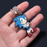 Collier-sonic-le-h-risson-pour-femmes-hommes-et-enfants-pendentif-cha-ne-maillons-personnage-de