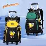 Sac-dos-roulettes-Pokemon-2-en-1-cartable-roulettes-Pikachu-grande-capacit-tanche-peut-monter-les