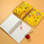 Carnet-de-notes-Pok-mon-Pikachu-cahier-bobine-dessin-anim-anime-bloc-notes-tudiant-journal-intime