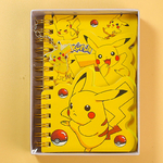 Carnet-de-notes-Pok-mon-Pikachu-cahier-bobine-dessin-anim-anime-bloc-notes-tudiant-journal-intime