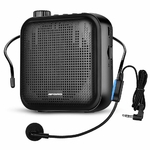 Portable-Amplificateur-de-Voix-M-gaphone-Mini-Haut-Parleur-Avec-Microphone-Rechargeable-Ultra-L-ger-Haut