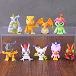 Figurines-Digimon-aventure-ensemble-de-9-pi-ces-petites-poup-es-de-Agumon-Palmon-Gomamon-Patamon