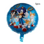 Ensemble-de-ballons-en-film-d-aluminium-Sonic-ball-star-5-pi-ces-d-coration-de