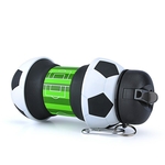 Football-Football-Silicone-bouteille-d-eau-avec-paille-pliable-pliable-voyage-non-toxique-bouteilles-innovant-Camping