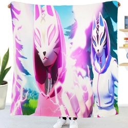 Fortnite - Plaid en Flanelle avec Impression 3D Cartoon Games pour Enfants  Et Adultes - Confortable Et Chaud 60x80inch(150x200cm) : : Cuisine  et Maison