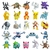 Figurines-Pokemon-5-10CM-jouets-en-PVC-Psyduck-Pikachu-Charizard-poup-e-d-action-cadeau-d