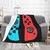 Nintendo-Switch-couverture-capuche-pour-enfants-couvre-lit-carreaux-couettes-serviette