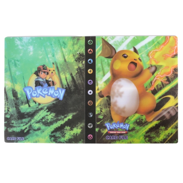 Classeur d'Affichage de Carte Pokémon GX VMAX EX, Album Photo de Cartes à  Jouer Pikachu, Outil de Protection des Lettres, Accessoire de Dossiers,  Livre, 240 Pièces - AliExpress