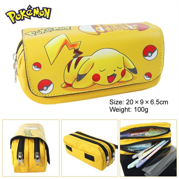 Papeterie Bem's POKEMON - Pikachu - Trousse chez Mangatori (Réf