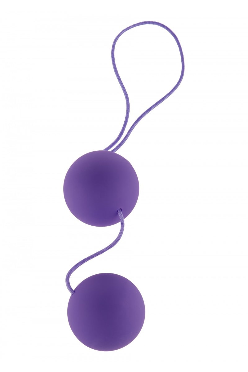 Boules de Geisha en plastique ABS violet Funky Love Balls - ToyJoy