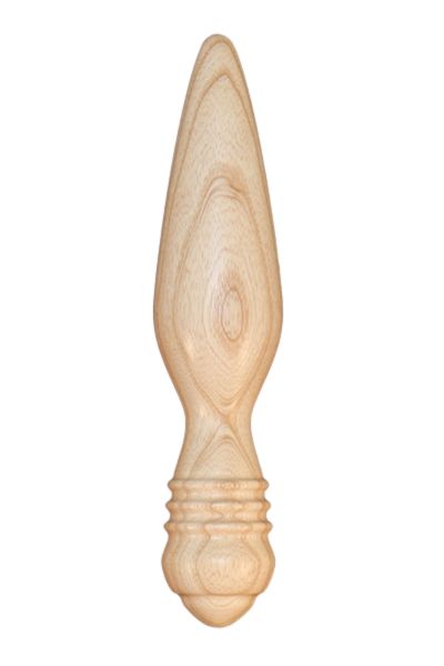 Gode en bois L\'Audacieux fabriqué en France 23 cm x 5 cm