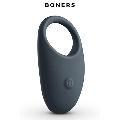 Anneau pénien vibrant cockring silicone ABS Boners couple