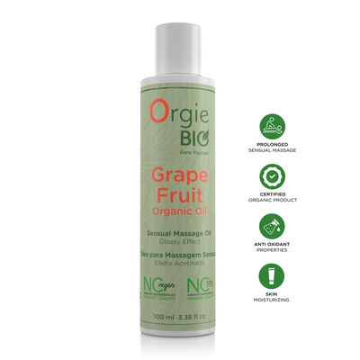 Huile de Massage BIO au Pamplemousse – Orgie (Vegan, Portugal)