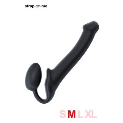 Gode Ceinture Strap-on Noir M 24,5 x 3,3 cm