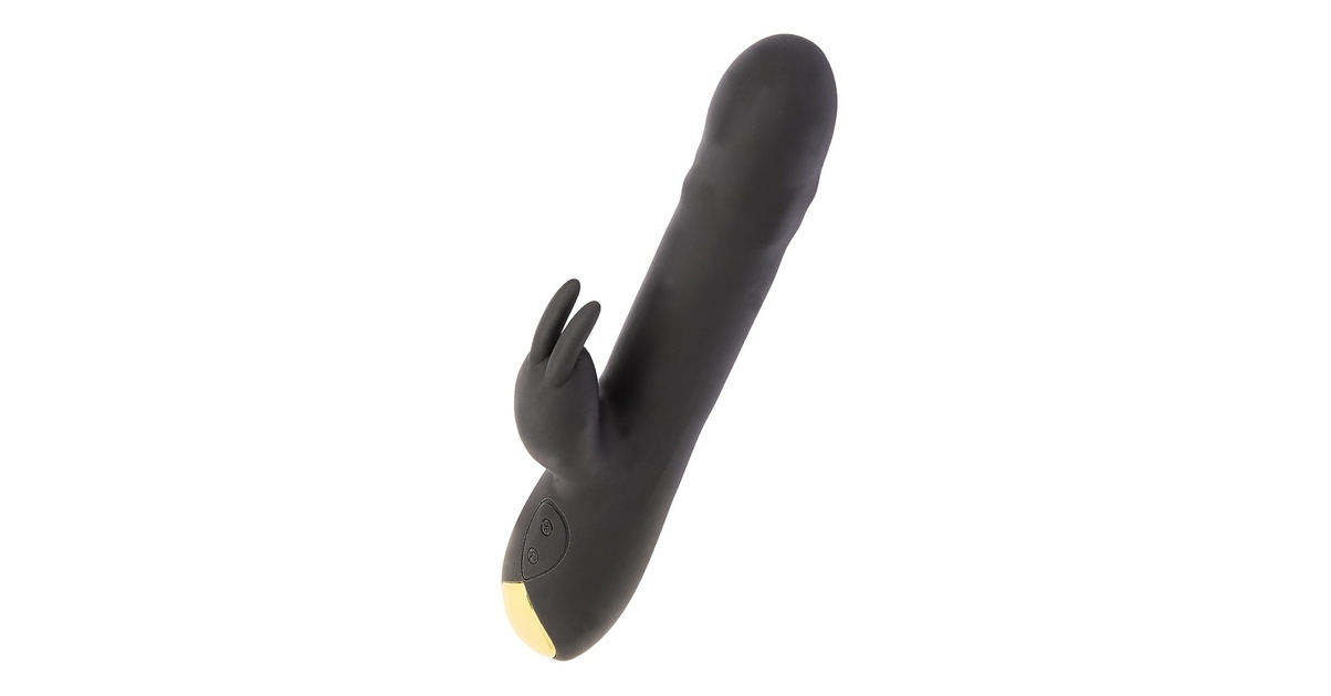 24k gold vibrating facial massager Vibromasseur Anal - Va et Vient - 23.5 cm / Ø 4.4 cm