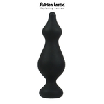 Plug Anal Silicone Noir - Doux - Flexible Amuse Black Large - Adrien Lastic