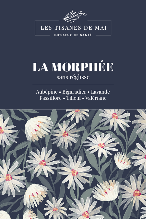 030 - Tisane Morphee sans reglisse - Tisane de Mai - Etiquette