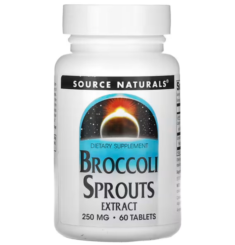 source natural extrait de brocoli 60 comprimes