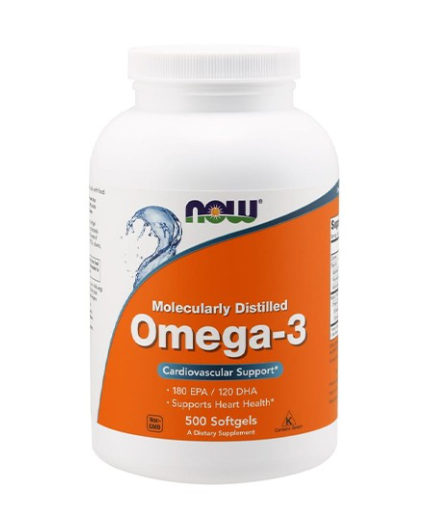 NOW FOODS OMEGA 3 1000 mg   500 caps