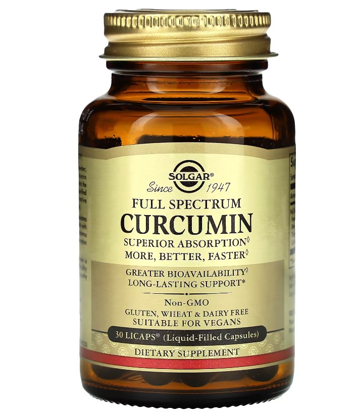 Solgar Full Spectrum Curcumin 30 caps f