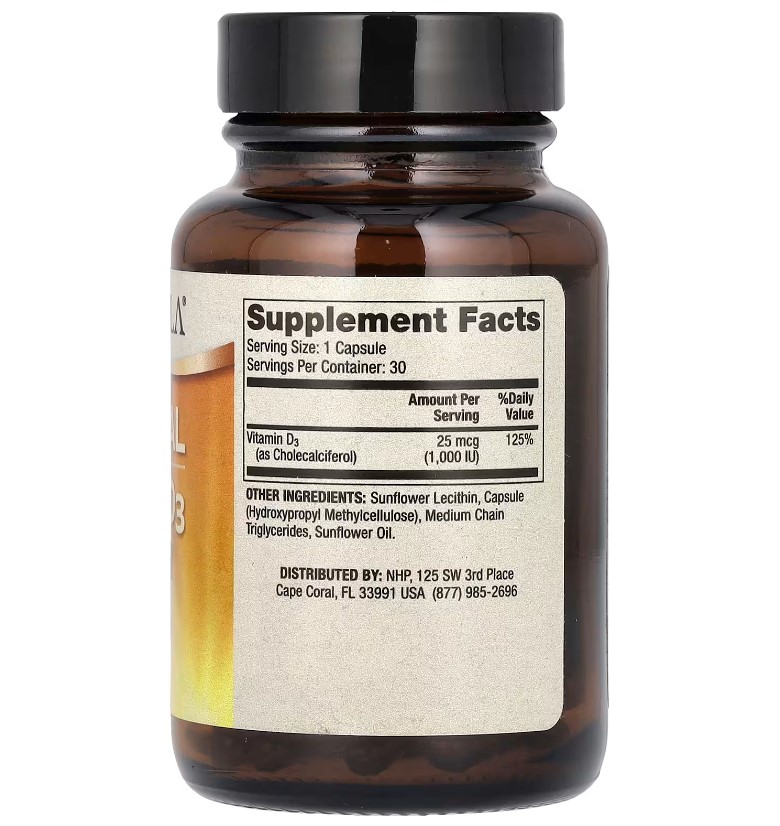 DR MERCOLA liposomal vitamine D3 1000iu b
