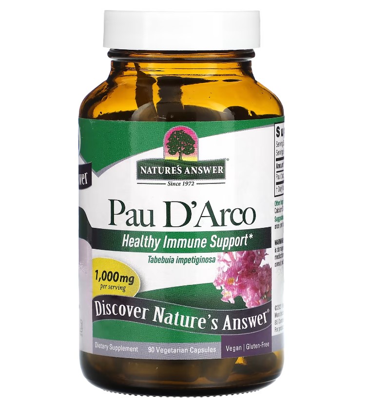 natures answer pau d arco 1000mg 90 capsules2