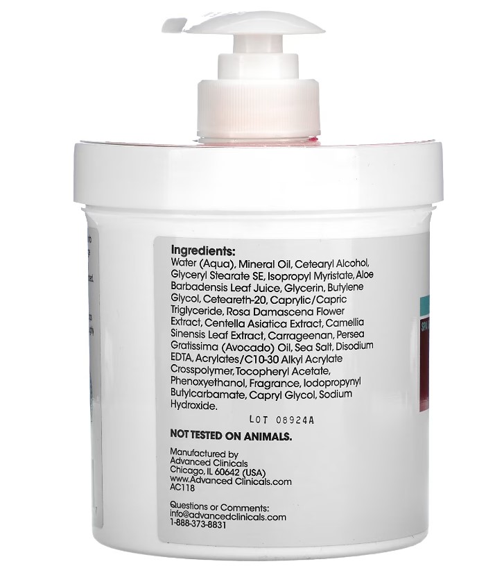 advanced clinical creme rose bulgare 454 gr b