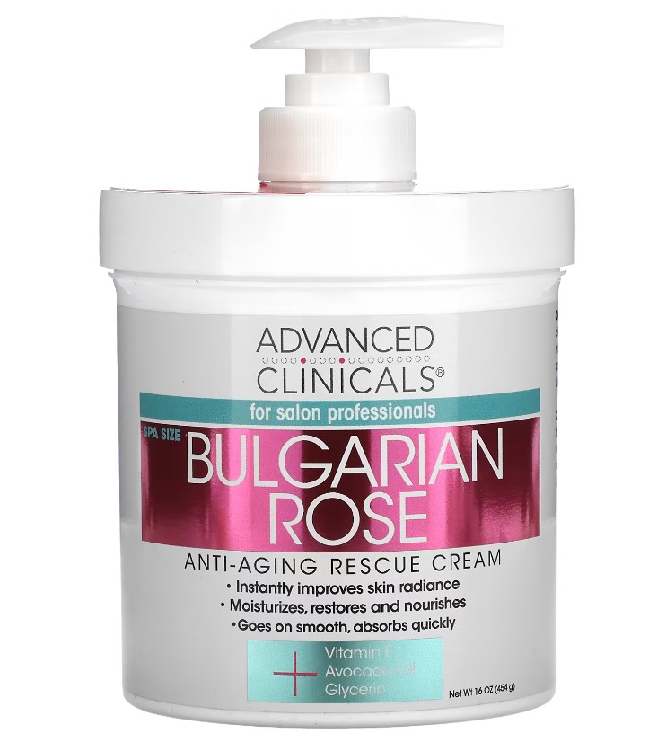 advanced clinical creme rose bulgare 454 gr