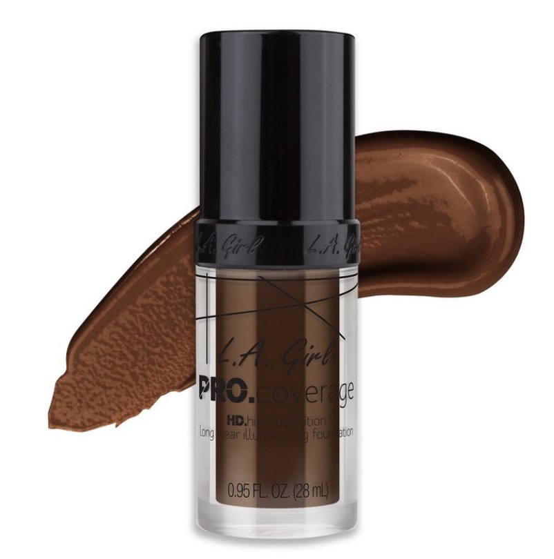 LA GIRL PRO.COVERAGE 28ml DARK CHOCOLATE