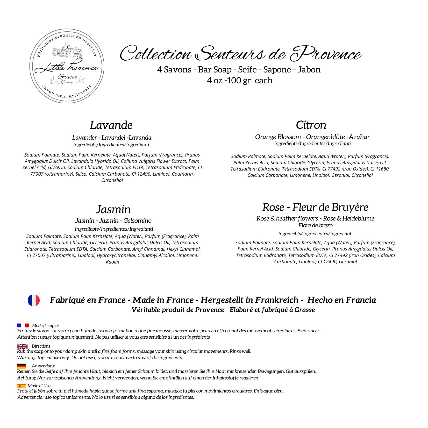 Senteurs de Provence VIOLET