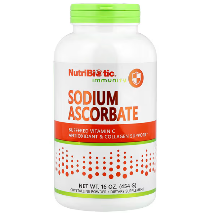 NUTRIBIOTICS Sodium Ascorbate 454 gr 728177004514