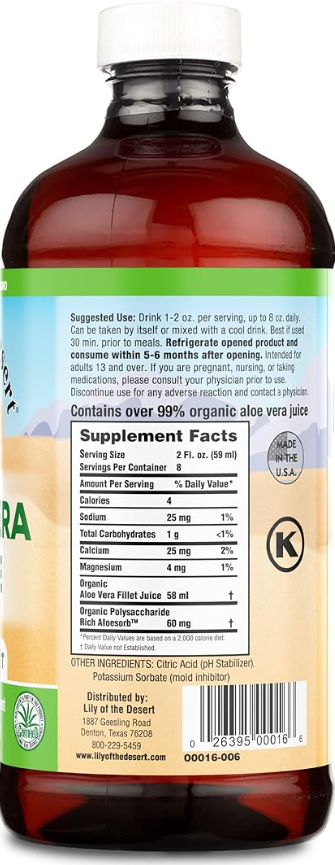 Lily of the desert Gelee aloe vera 1l b