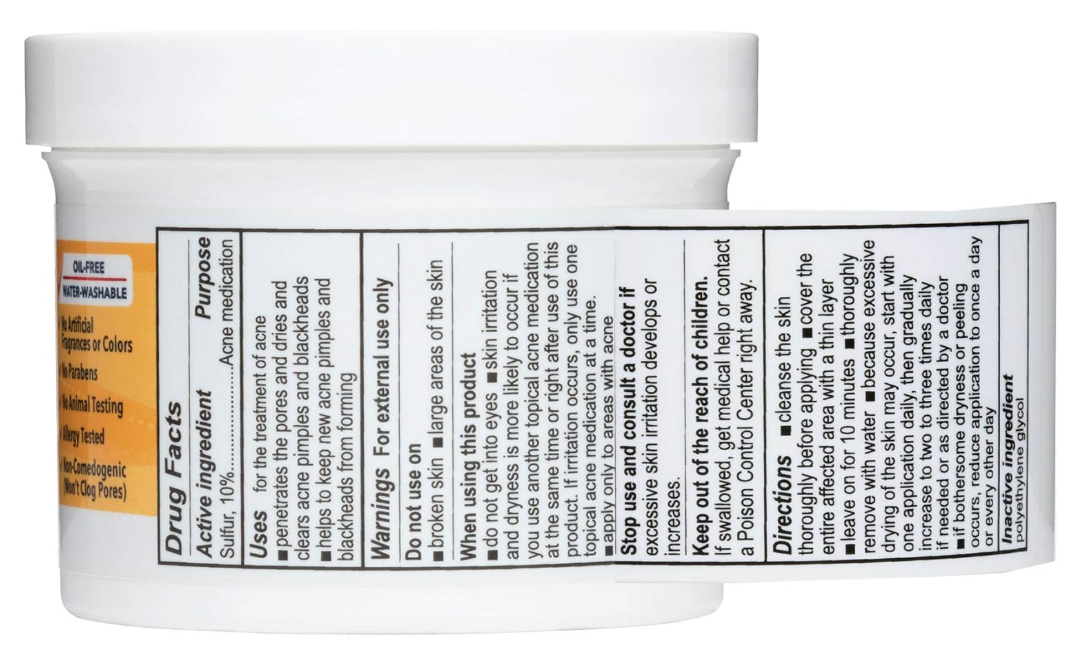 de la cruz pot sulfur 73 gr b