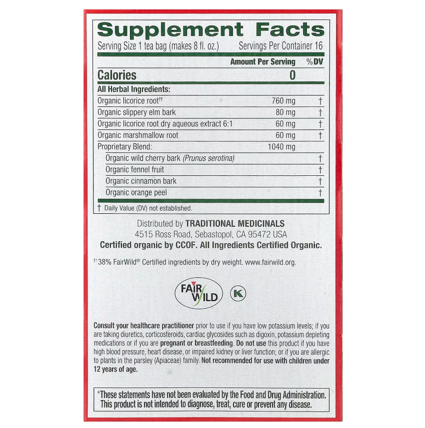 organic throat coat 16 sachets b