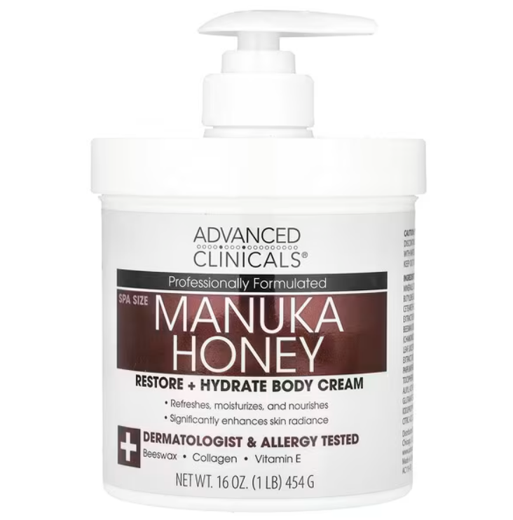 advanced clinical creme manuka honey  454 gr